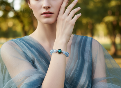 Crystal Current Bracelet