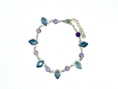 Crystal Lilac Bracelet