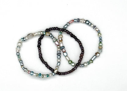 Moon Tide Stack Bracelet Set
