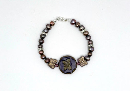 Midnight Monarch Bracelet