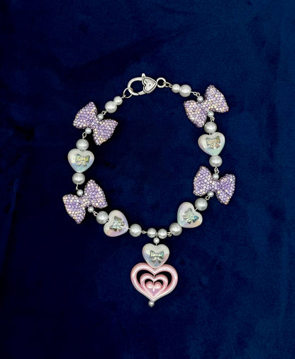 Cascade Heart Pet Necklace
