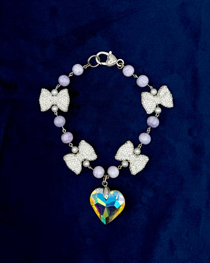 Lavender Spark Pet Necklace