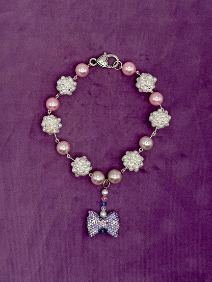 Chiffon Charm Pet Necklace