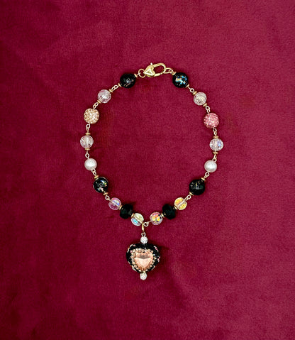 Heart Noir Pet Necklace