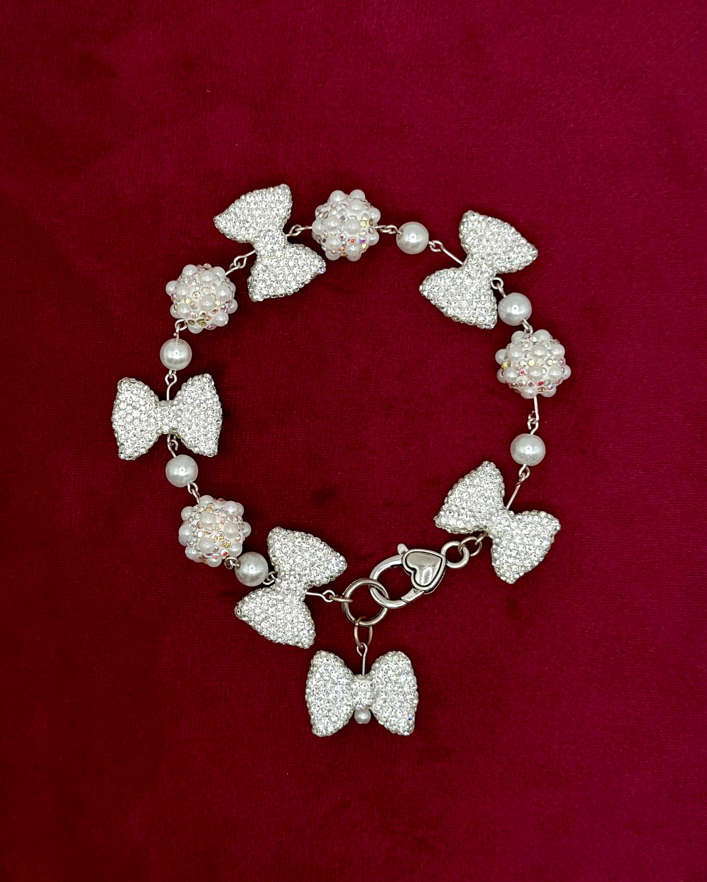 Sparkle Bow Pet Necklace