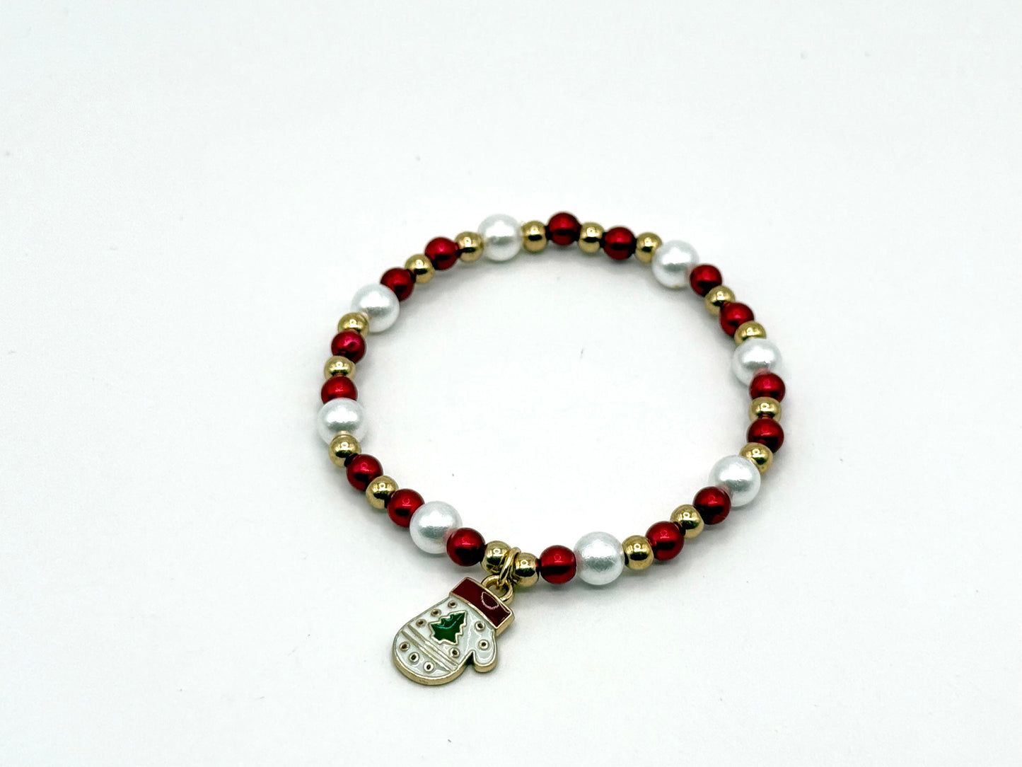 Mittens & Mistletoe Bracelet