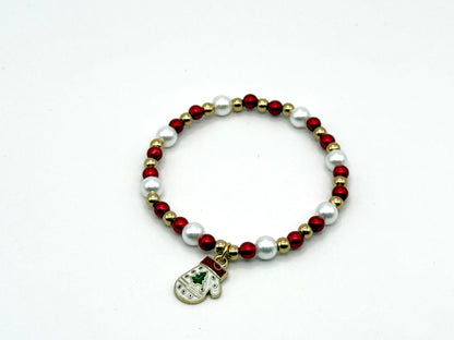 Mittens & Mistletoe Bracelet