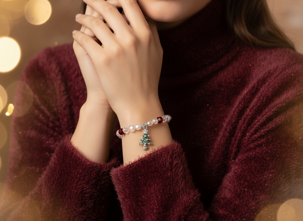 O Christmas Bling Bracelet