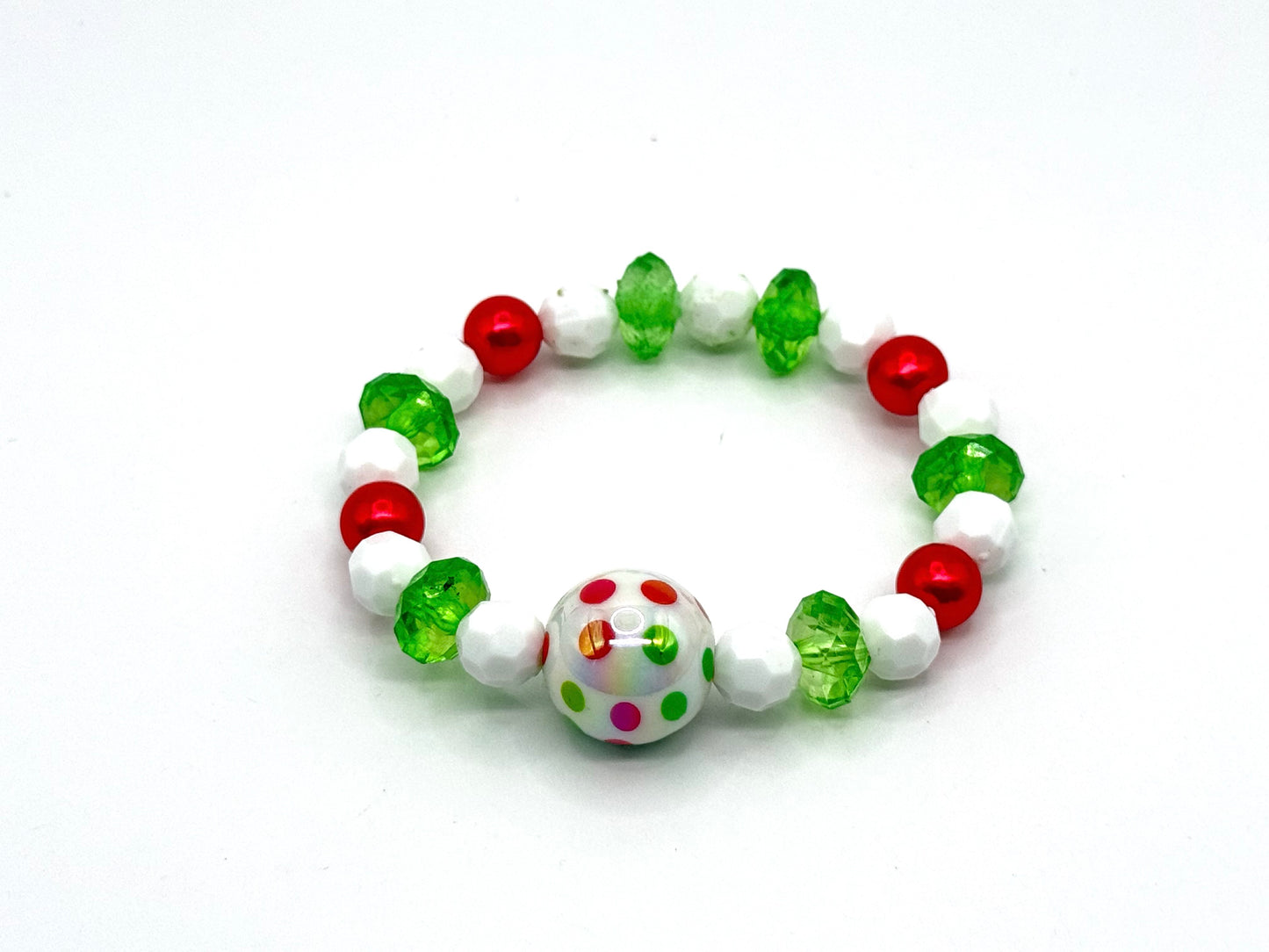 Peppermint Polka Bracelet