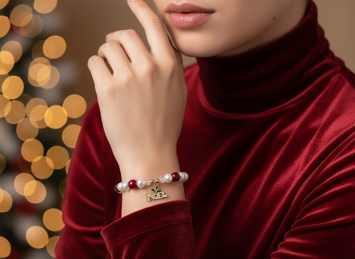 Snowy Noel Bracelet