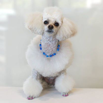 Blue Current Pet Necklace