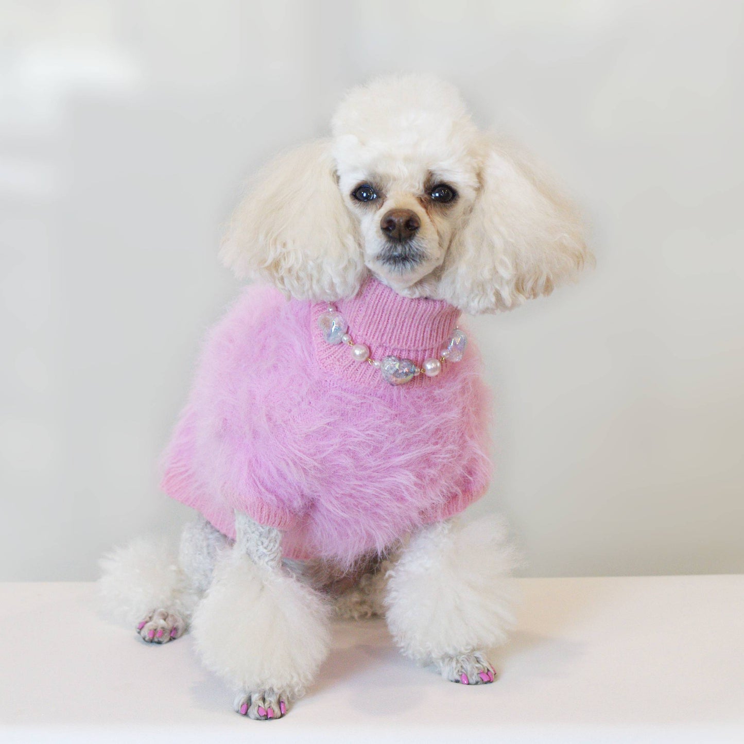 Prism Hearts Pet Necklace