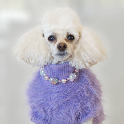 Prism Hearts Pet Necklace