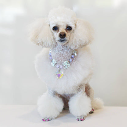 Lavender Spark Pet Necklace