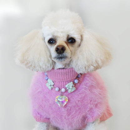 Lavender Spark Pet Necklace