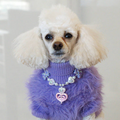 Cascade Heart Pet Necklace