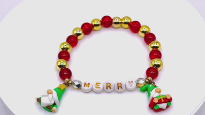 Gnome for the Holidays Bracelet