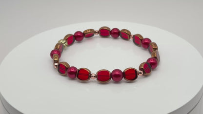 Rudolph's Ribbon Bracelet