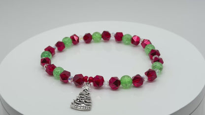 Festive Evergreen Bracelet