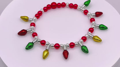 Tangled in Tinsel Bracelet