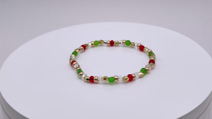 Elf Confetti Bracelet