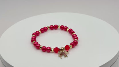 Festive Ribbon Bracelet