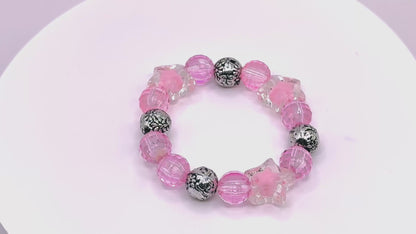 Cotton Candy Star Bracelet