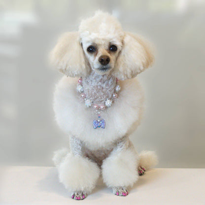 Chiffon Charm Pet Necklace