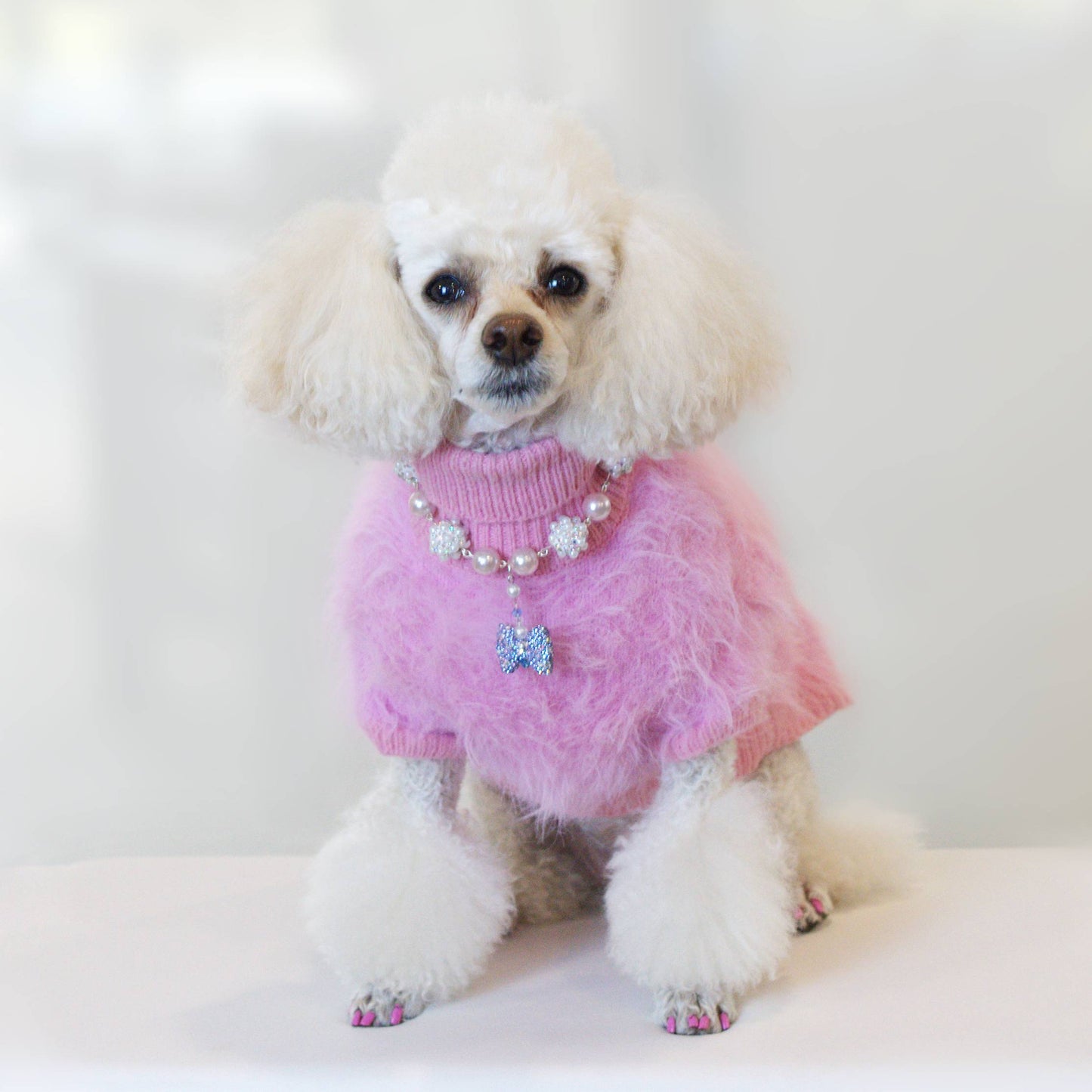 Chiffon Charm Pet Necklace