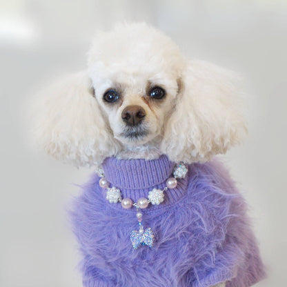 Chiffon Charm Pet Necklace