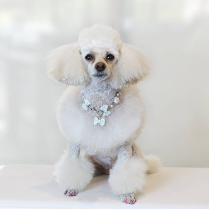 Sparkle Bow Pet Necklace